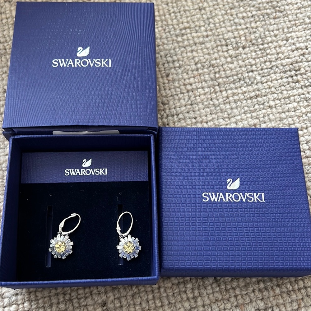 Swarovski Sunshine Dangling Earrings